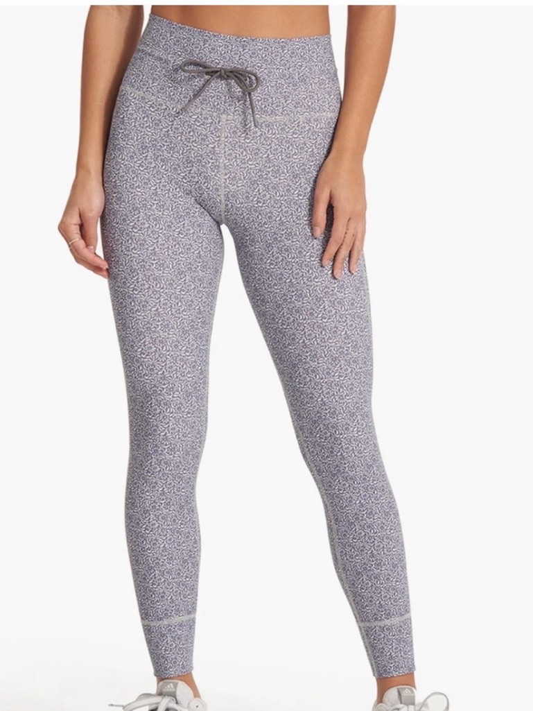 Vuori Women High Rise Daily Leggings Azure Mini Samba Athletic Pants